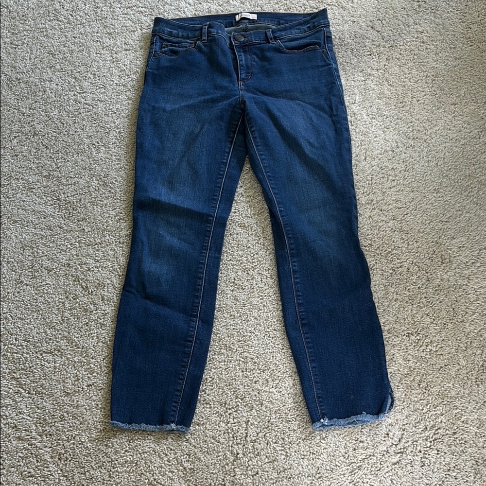 LOFT Blue Skinny Jeans